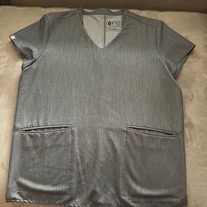 Figs Top and Bottoms Size Small Gray